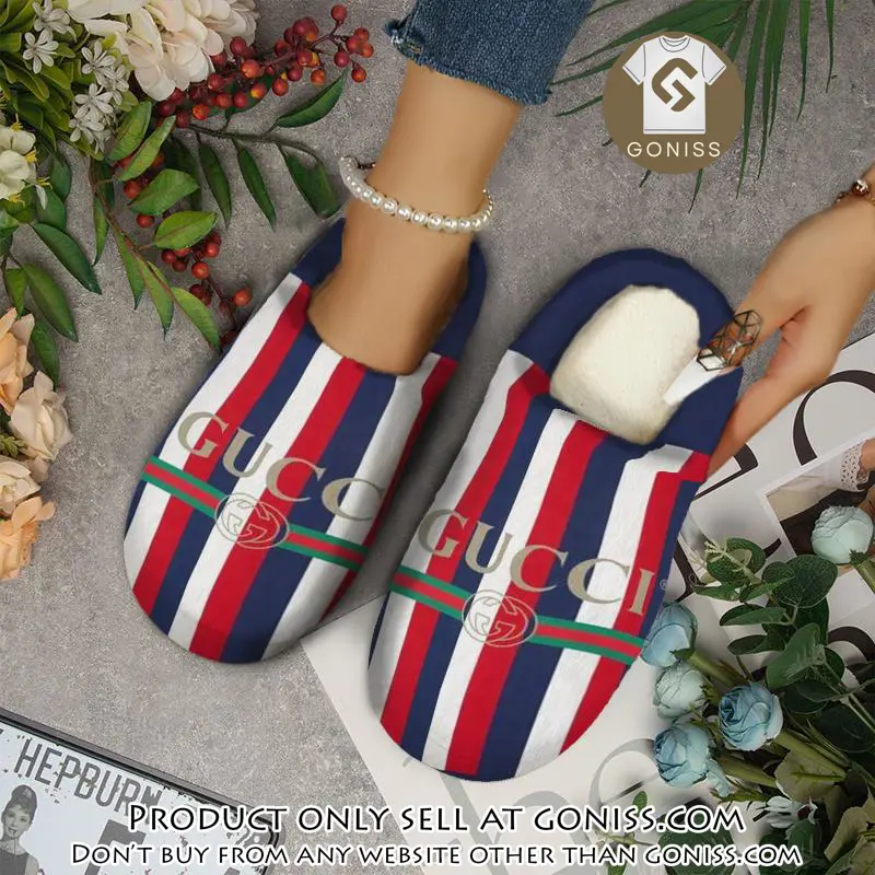 Gucci fleece slippers luxury inhouse slippers ihs1015 gn0834590